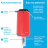 Прибор противомоскитный THERMACELL HALO MINI REPELLER RED (красный) MR-PSR